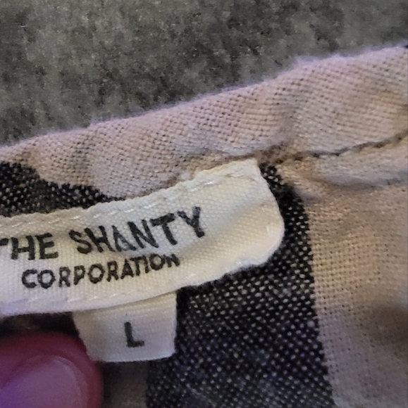 The Shanty Corporation striped tank Large - Picture 3 of 5